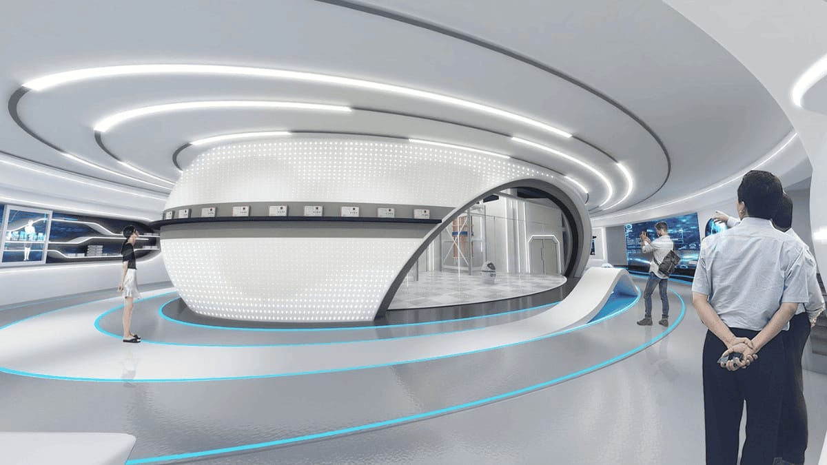 現(xiàn)代科技打造未來智能展廳設(shè)計