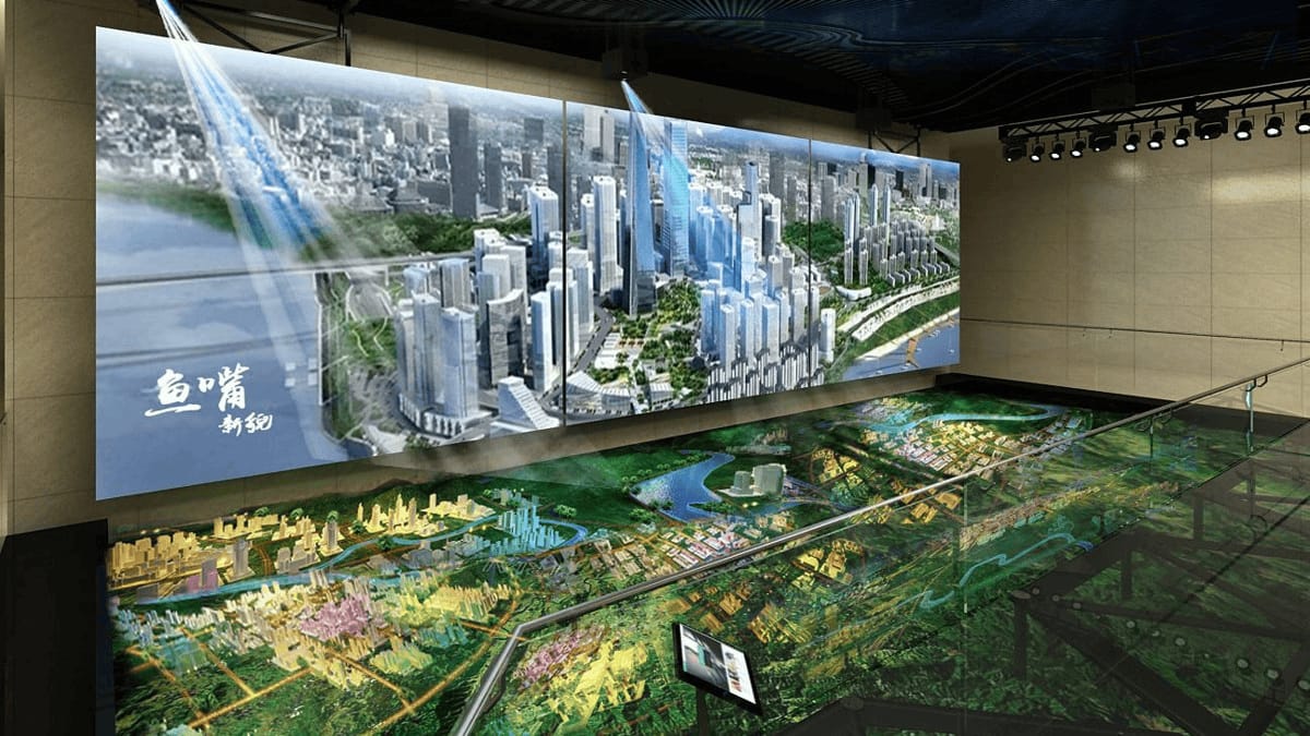 數(shù)字電子沙盤系統(tǒng)-多媒體數(shù)字沙盤模型