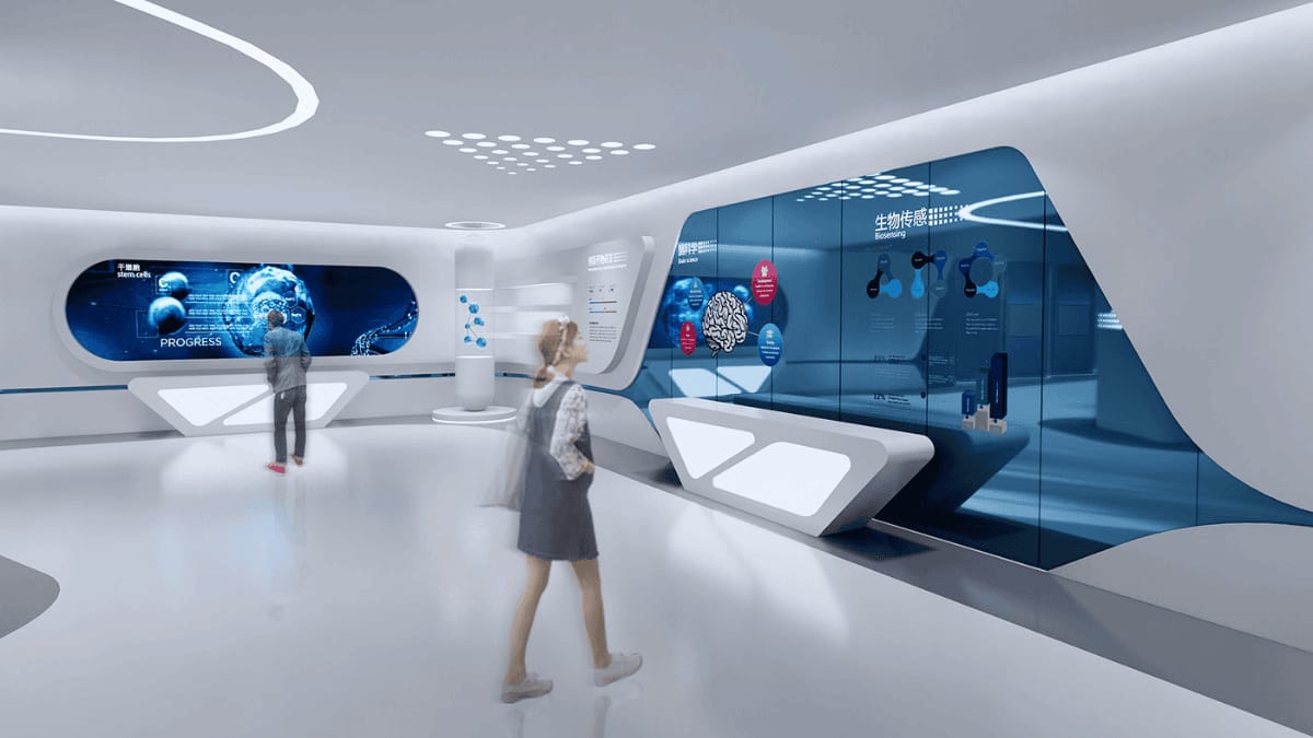 數(shù)字化生物傳感企業(yè)展示廳設(shè)計(jì)