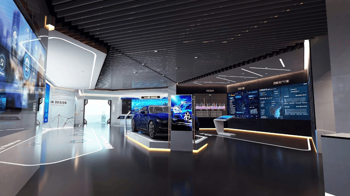 智慧金融現(xiàn)代化體驗(yàn)館設(shè)計(jì)