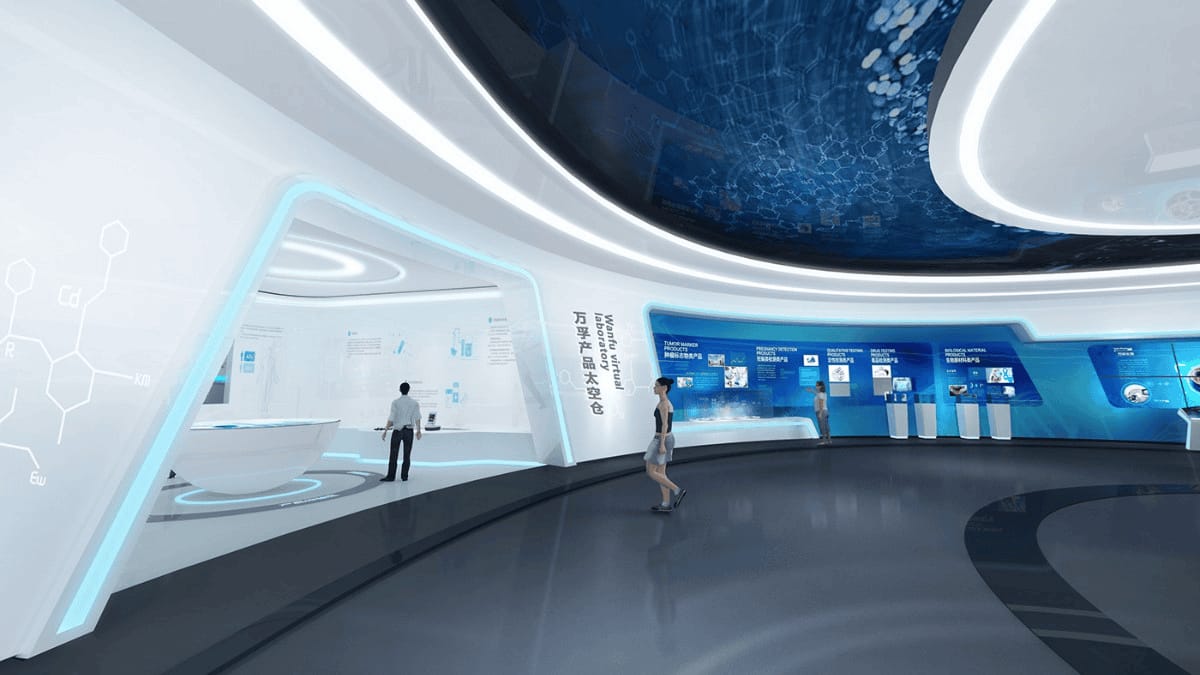 醫(yī)療器械科技企業(yè)展示廳設(shè)計(jì)