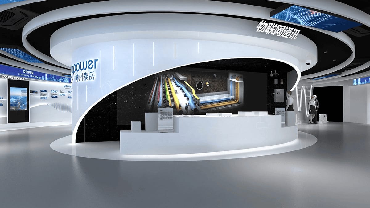 智能科技企業(yè)展廳設(shè)計(jì)方案