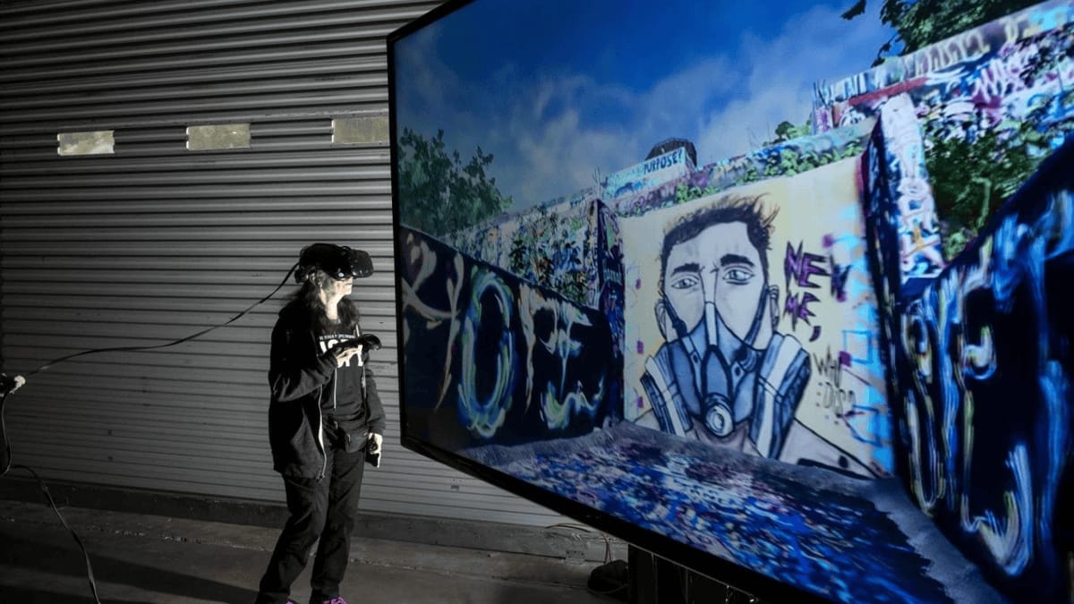 商場墻面互動涂鴉-兒童互動涂鴉游戲