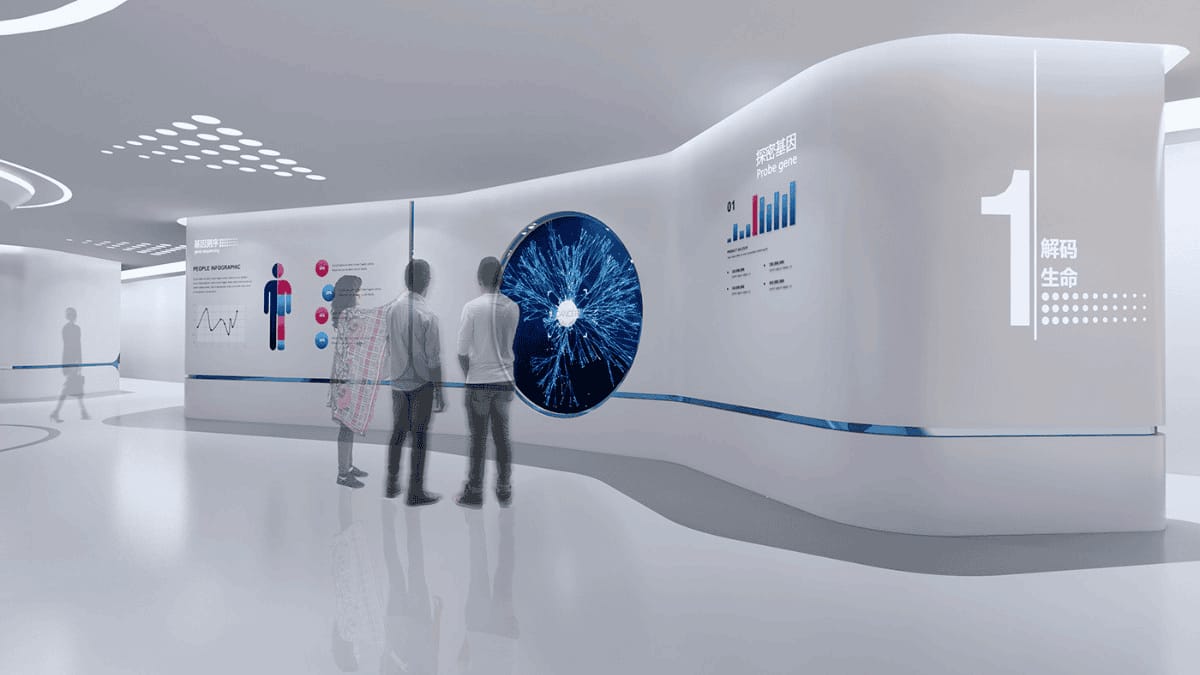 數(shù)字化生物傳感企業(yè)展示廳設(shè)計(jì)