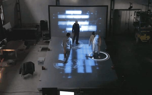 人體感應(yīng)交互地面互動屏幕