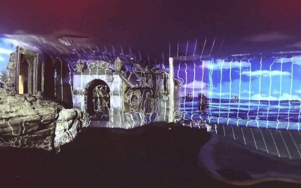 全息投影打造身臨其境的室內實景