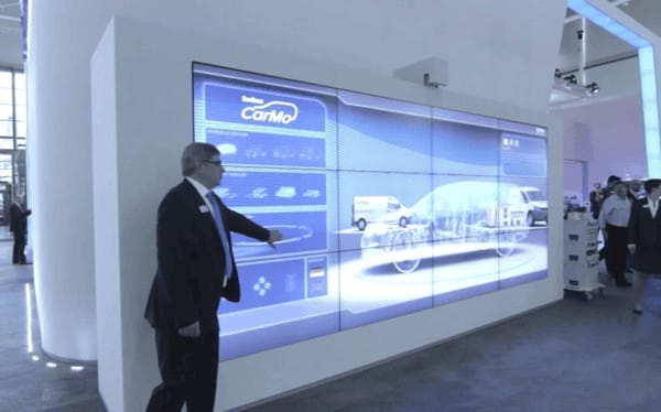 公司展示廳大屏幕多點(diǎn)觸控互動(dòng)系統(tǒng)